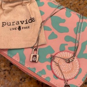 Pura Vida Lock necklace